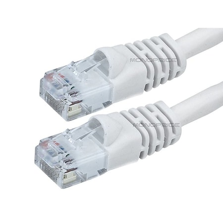 Monoprice Cat6 24AWG Cable, 14 ft., White 2313